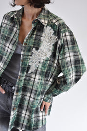 Camicia flanella gioiello