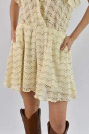 Tuta incrociata crochet