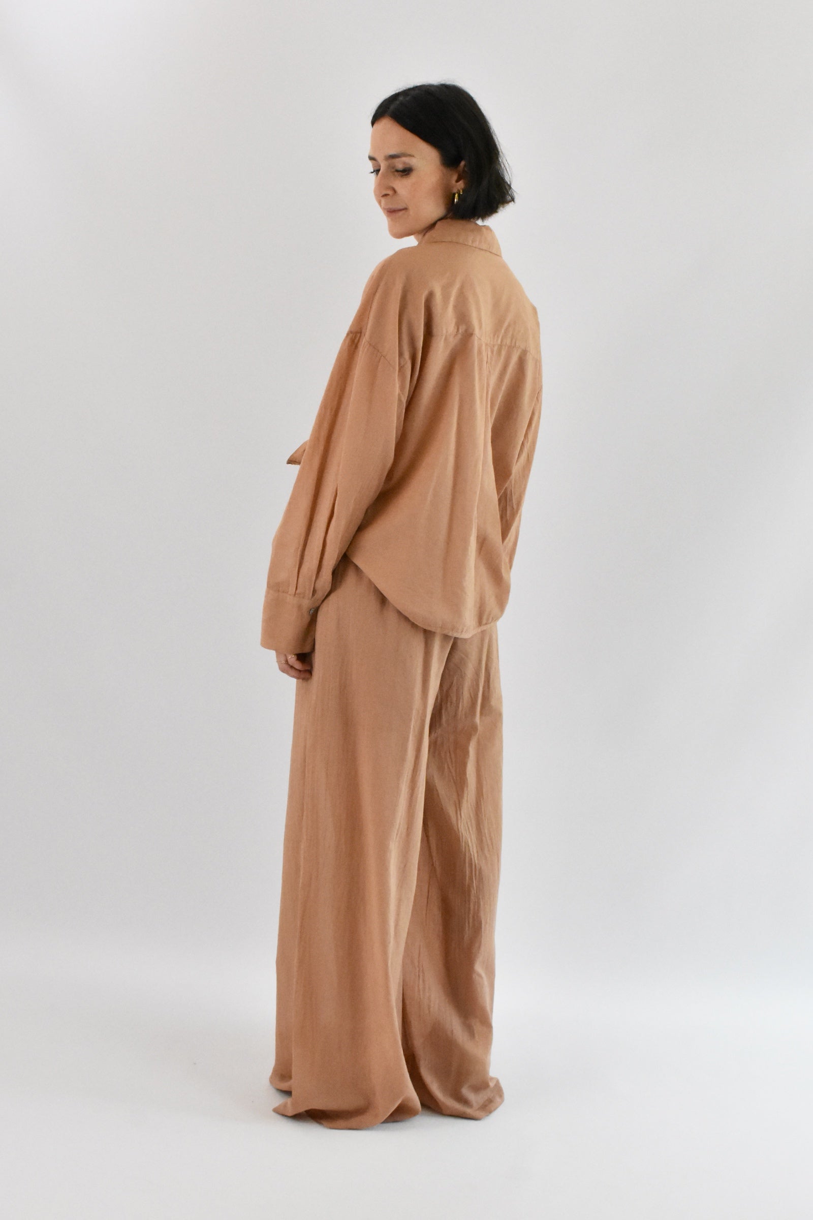 Pantalone ampio coulisse