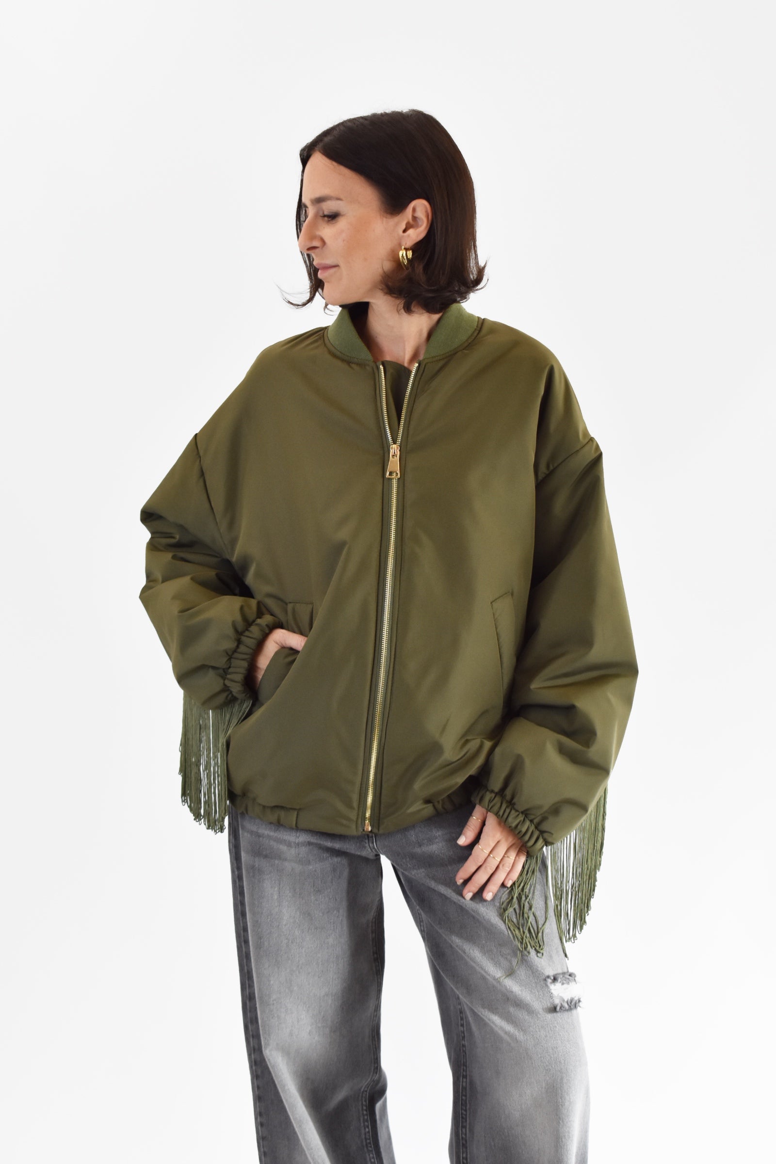 Bomber frange