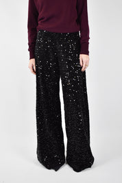 Pantalone ciniglia paillettes