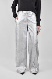 Pantalone ecopelle laminato