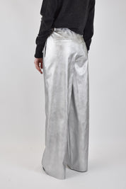 Pantalone ecopelle laminato