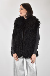 Gilet ecopelliccia mongolia