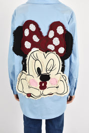 Camicia over patch MINNIE