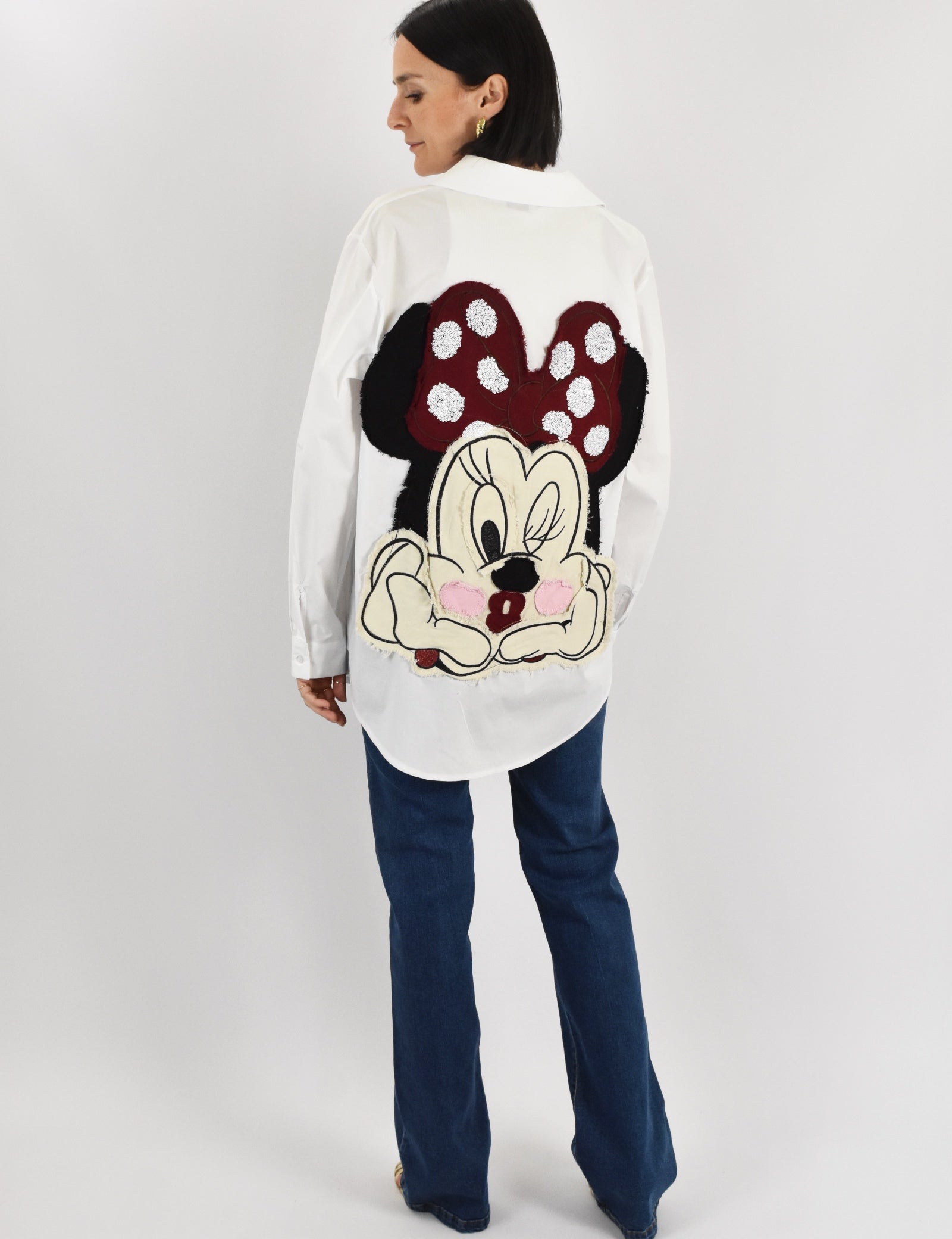 Camicia over patch MINNIE
