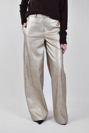 Pantalone ecopelle laminato