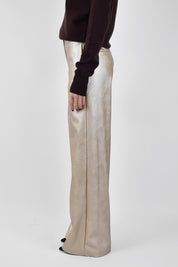 Pantalone ecopelle laminato