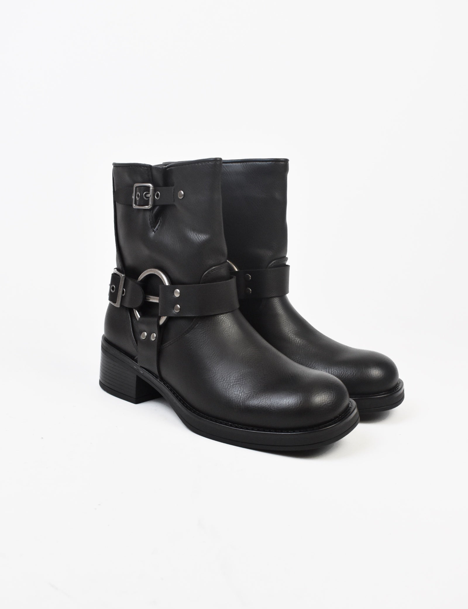 Biker basso maxi fibbia