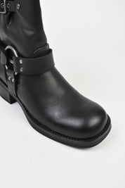 Biker basso maxi fibbia