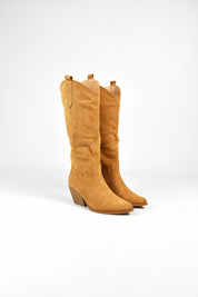 Texano alto suede DALLAS