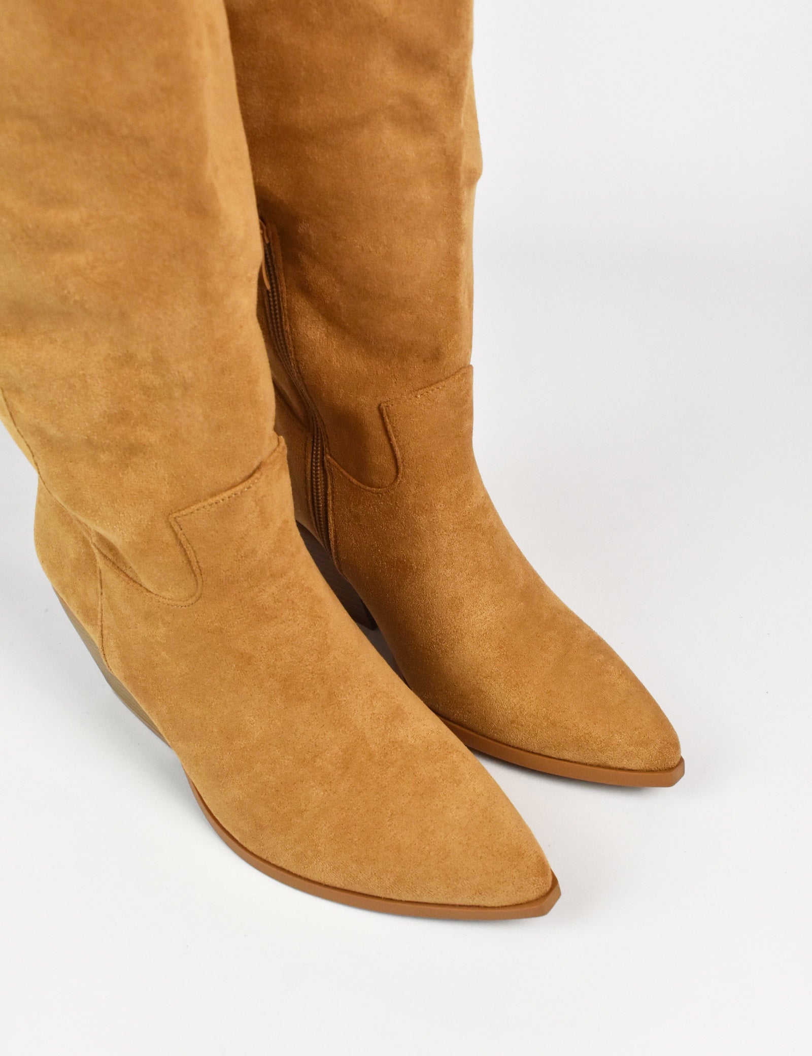 Texano alto suede DALLAS