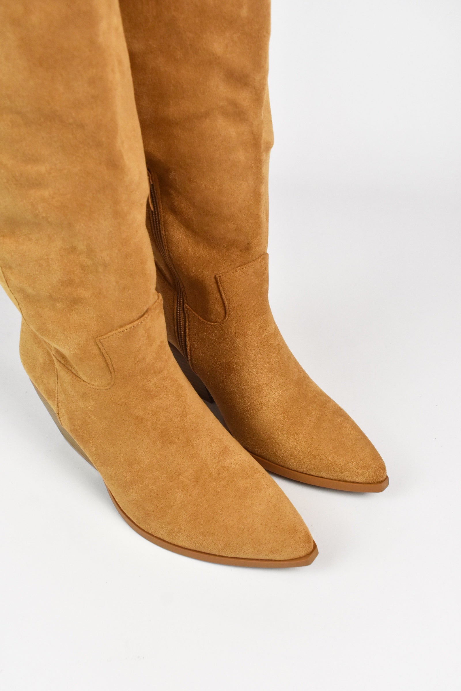 Texano alto suede DALLAS