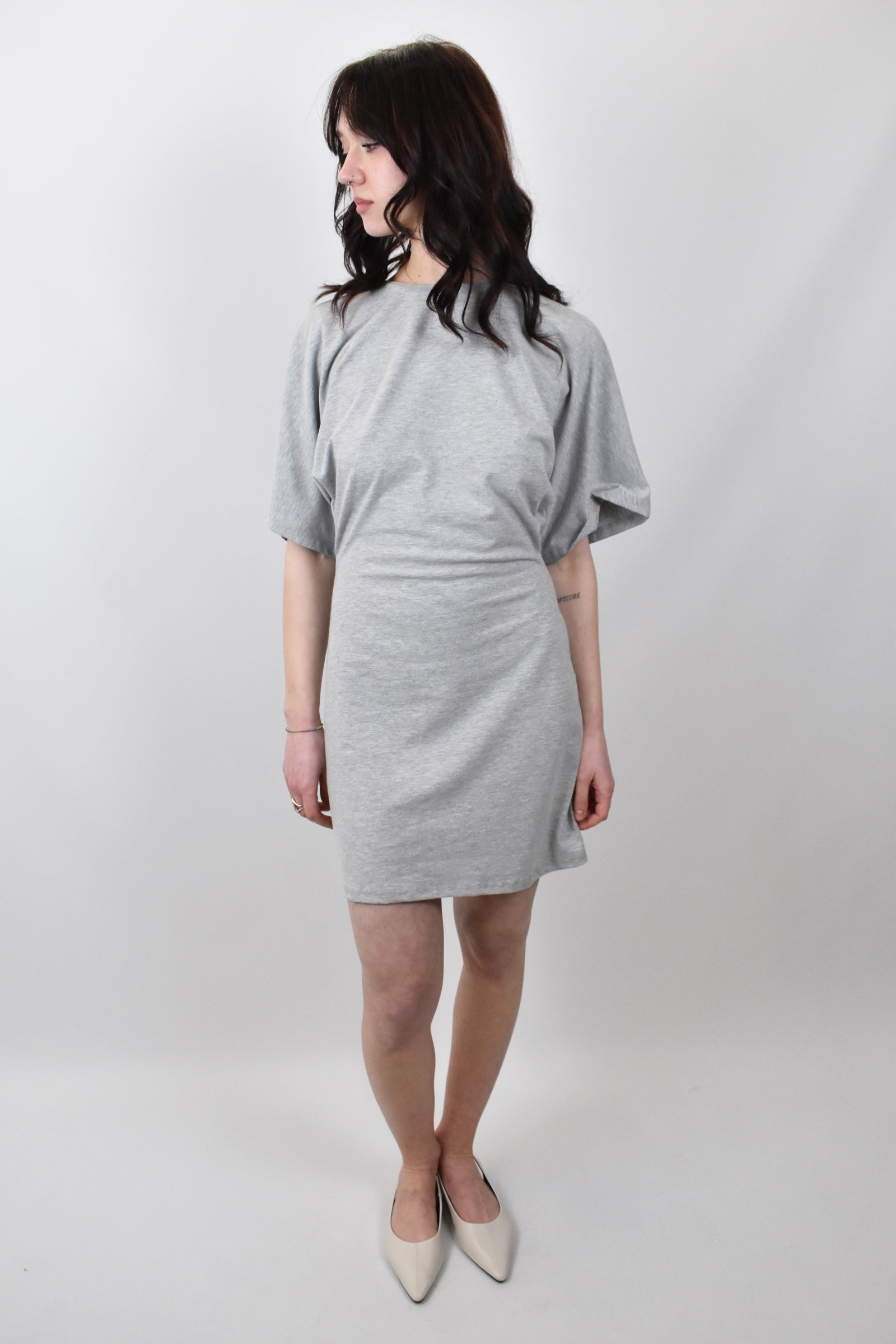 Abito corto jersey