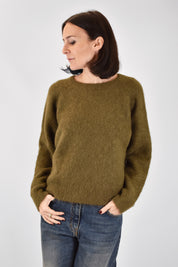 Girocollo alpaca manica raglan