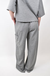 PAntalone in felpa con strass