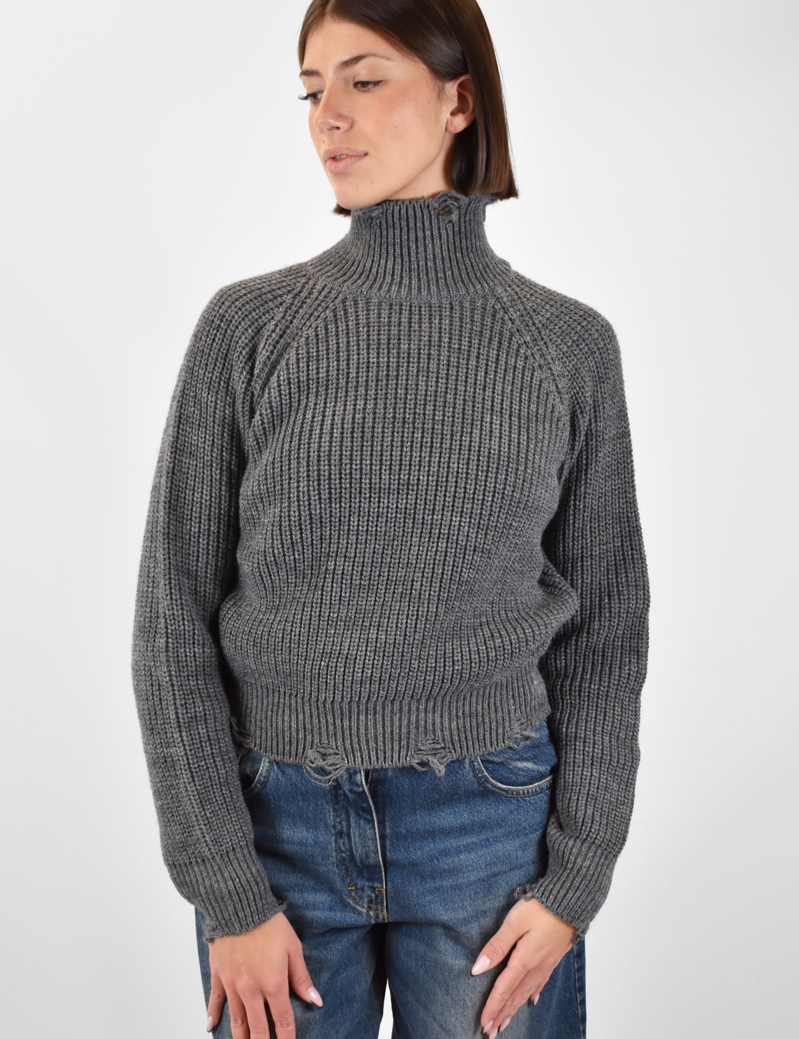 Maglia lupetto rotture