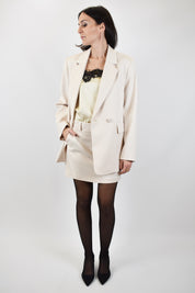 Minigonna sartoriale