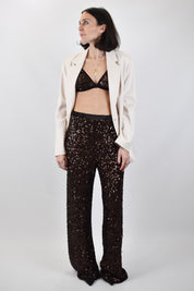 Pantalone paillettes