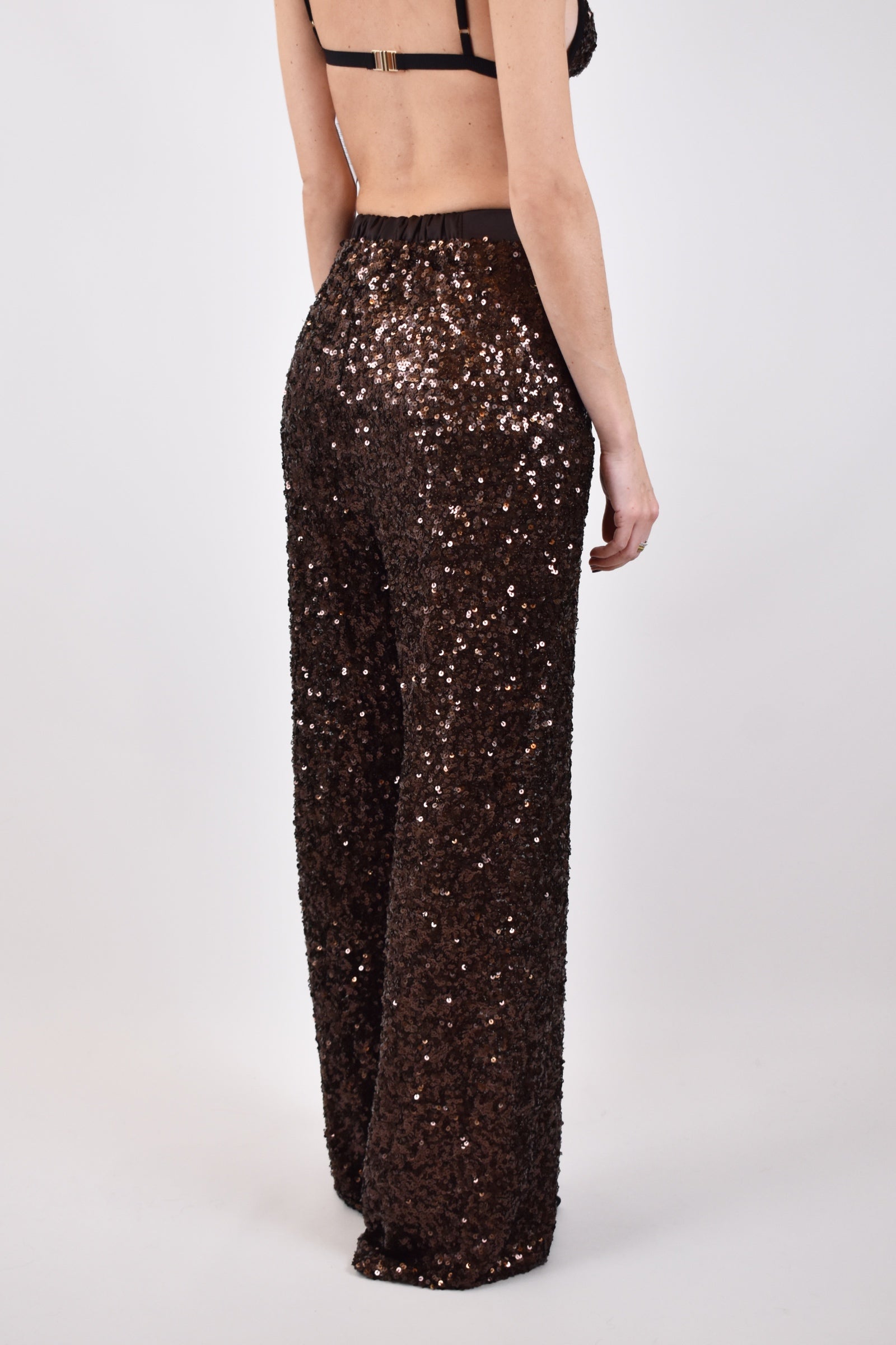 Pantalone paillettes