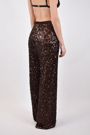 Pantalone paillettes