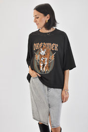 T-shirt over VINTAGE
