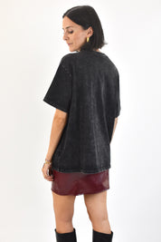 T-shirt stone con strass