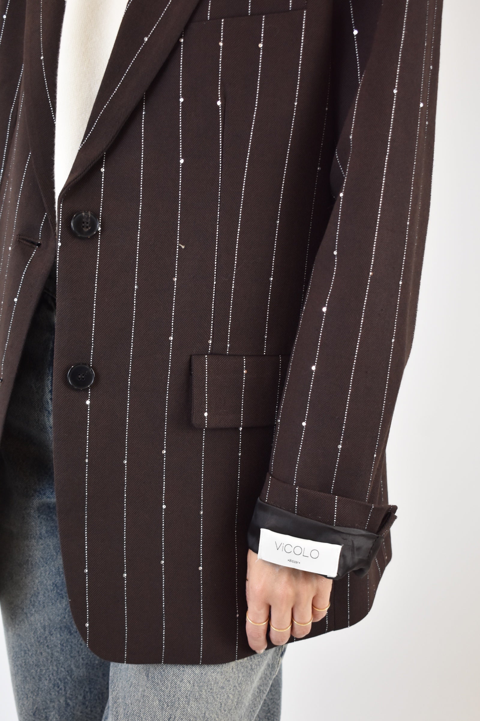 Blazer gessato