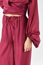 Blusa portafoglio