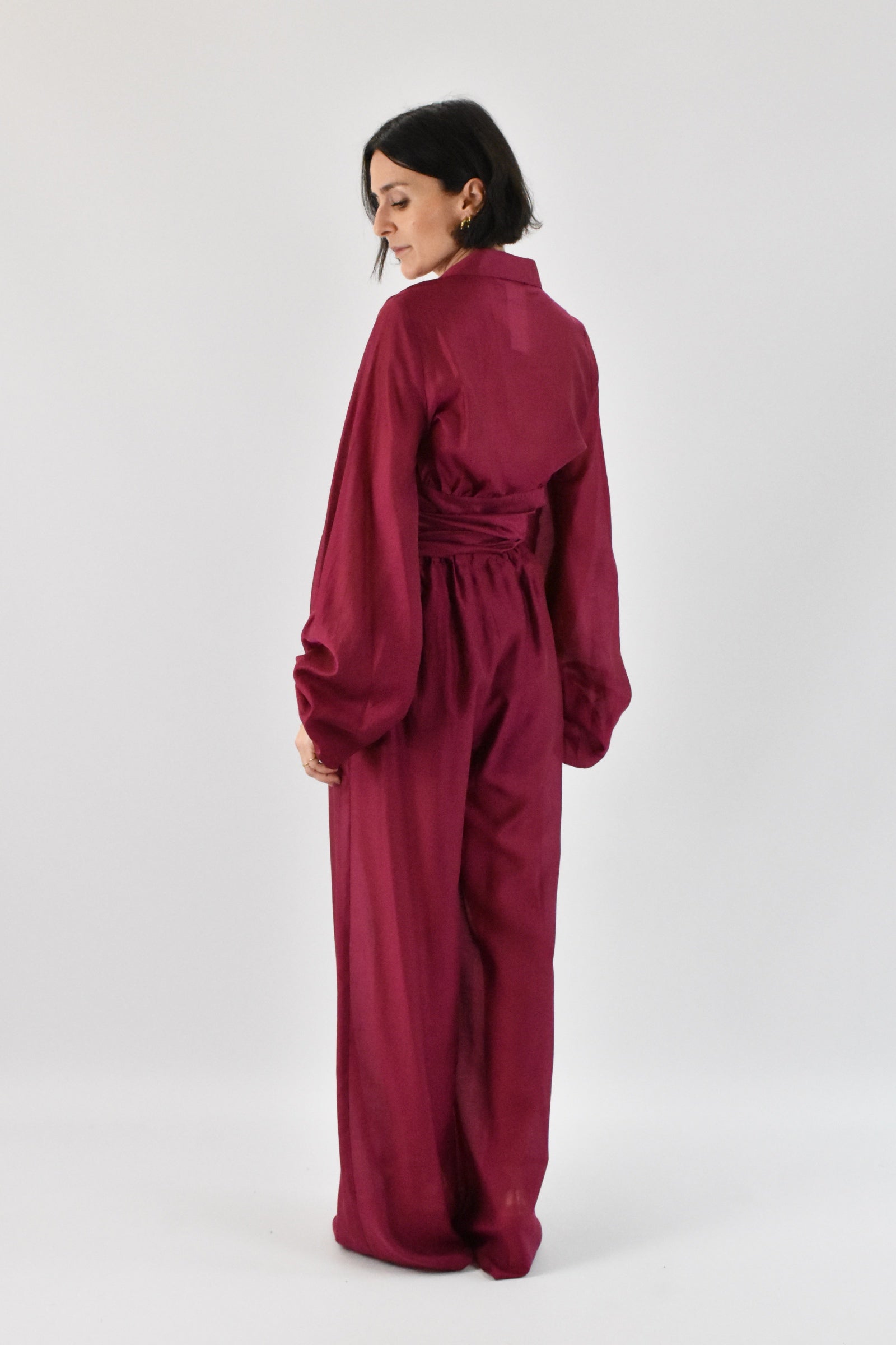 Blusa portafoglio