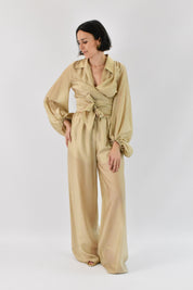 Blusa portafoglio