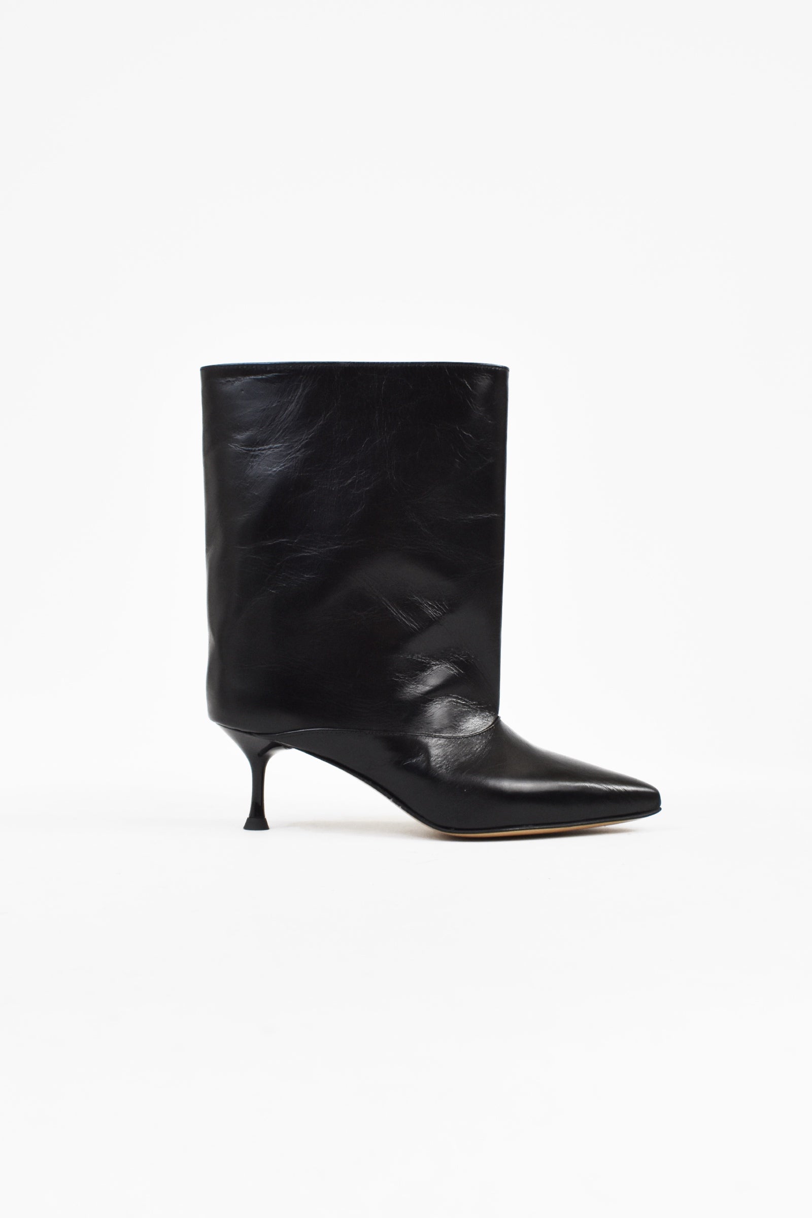 Stivaletto gambale rigido