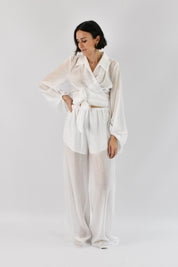 Blusa portafoglio