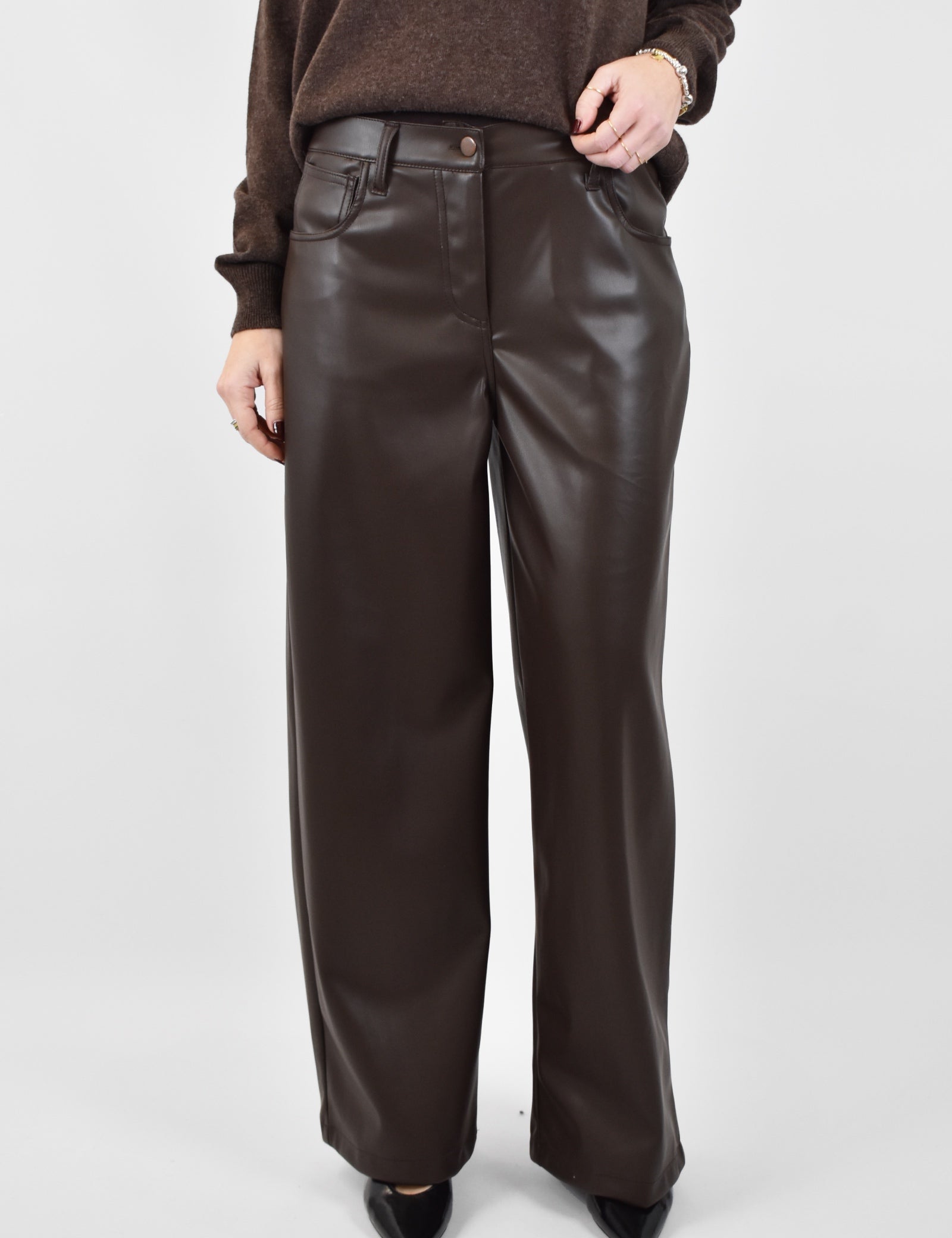 Pantalone BELLA ecopelle