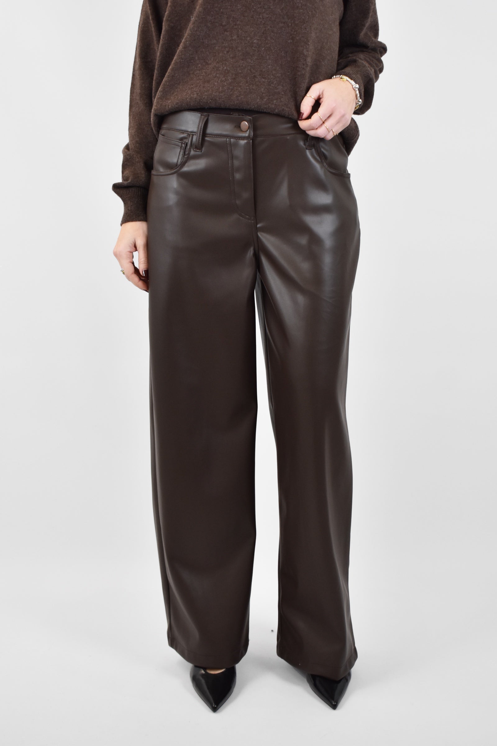 Pantalone BELLA ecopelle