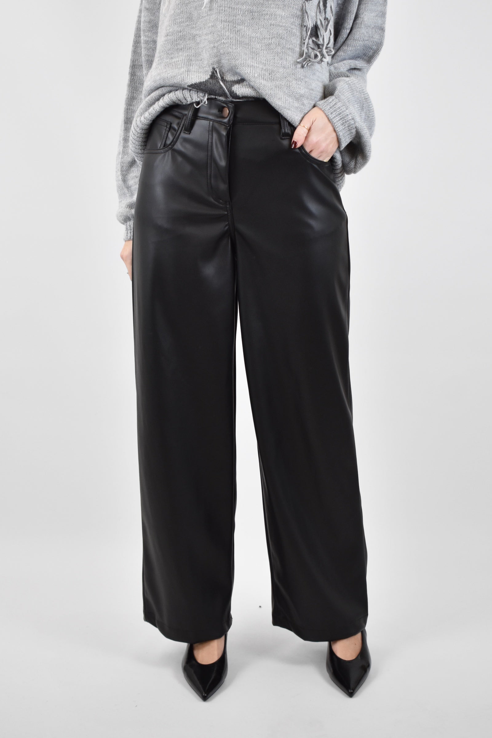 Pantalone BELLA ecopelle