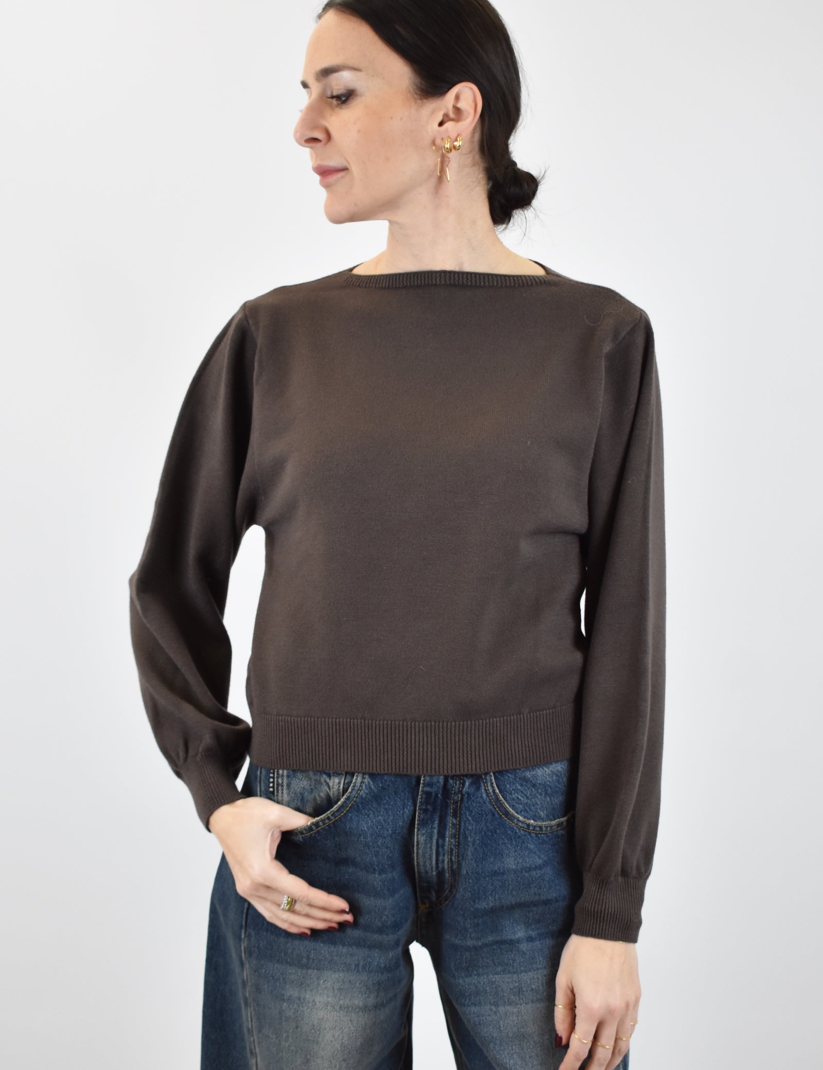 Maglia manica palloncino