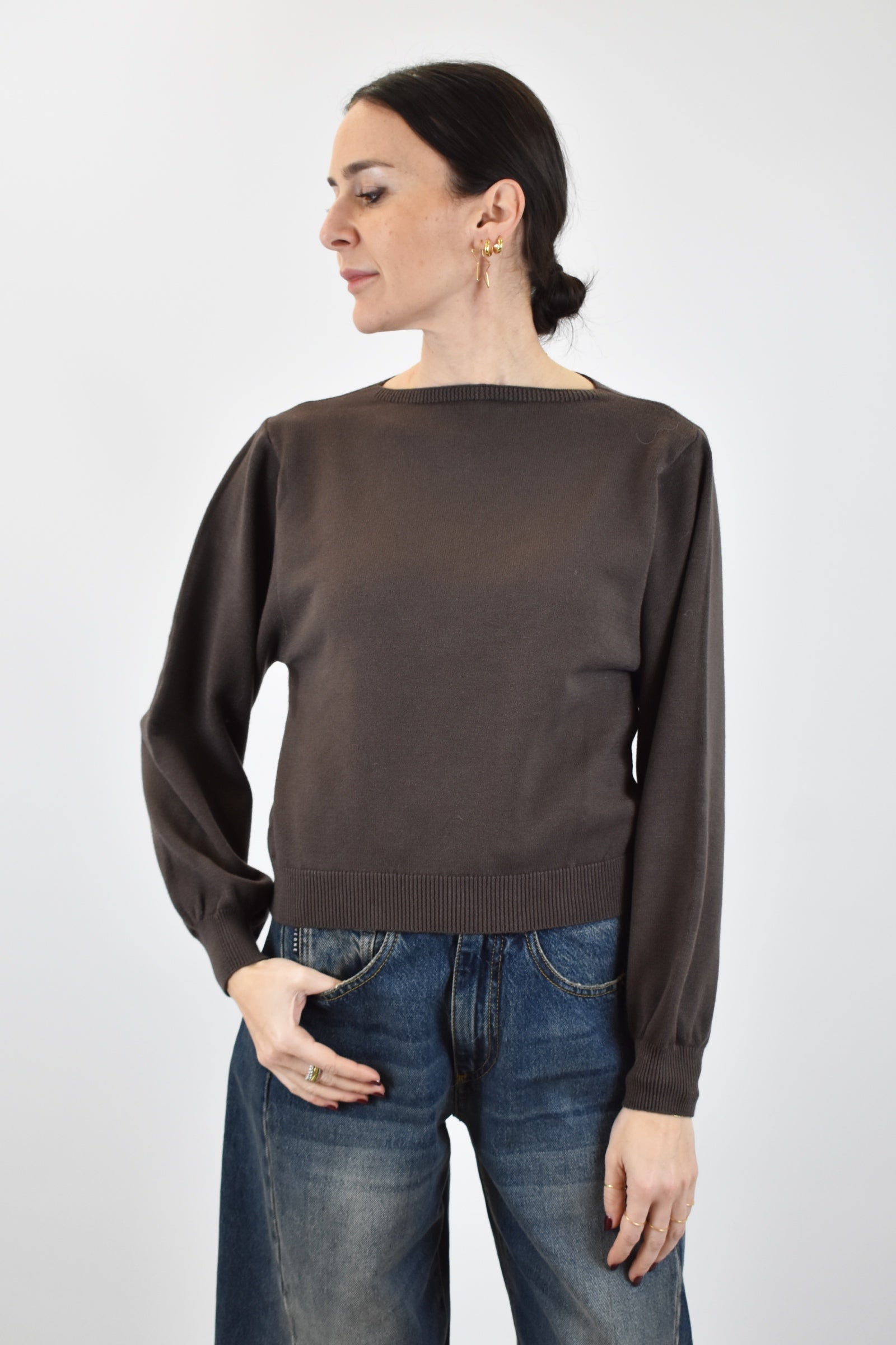 Maglia manica palloncino