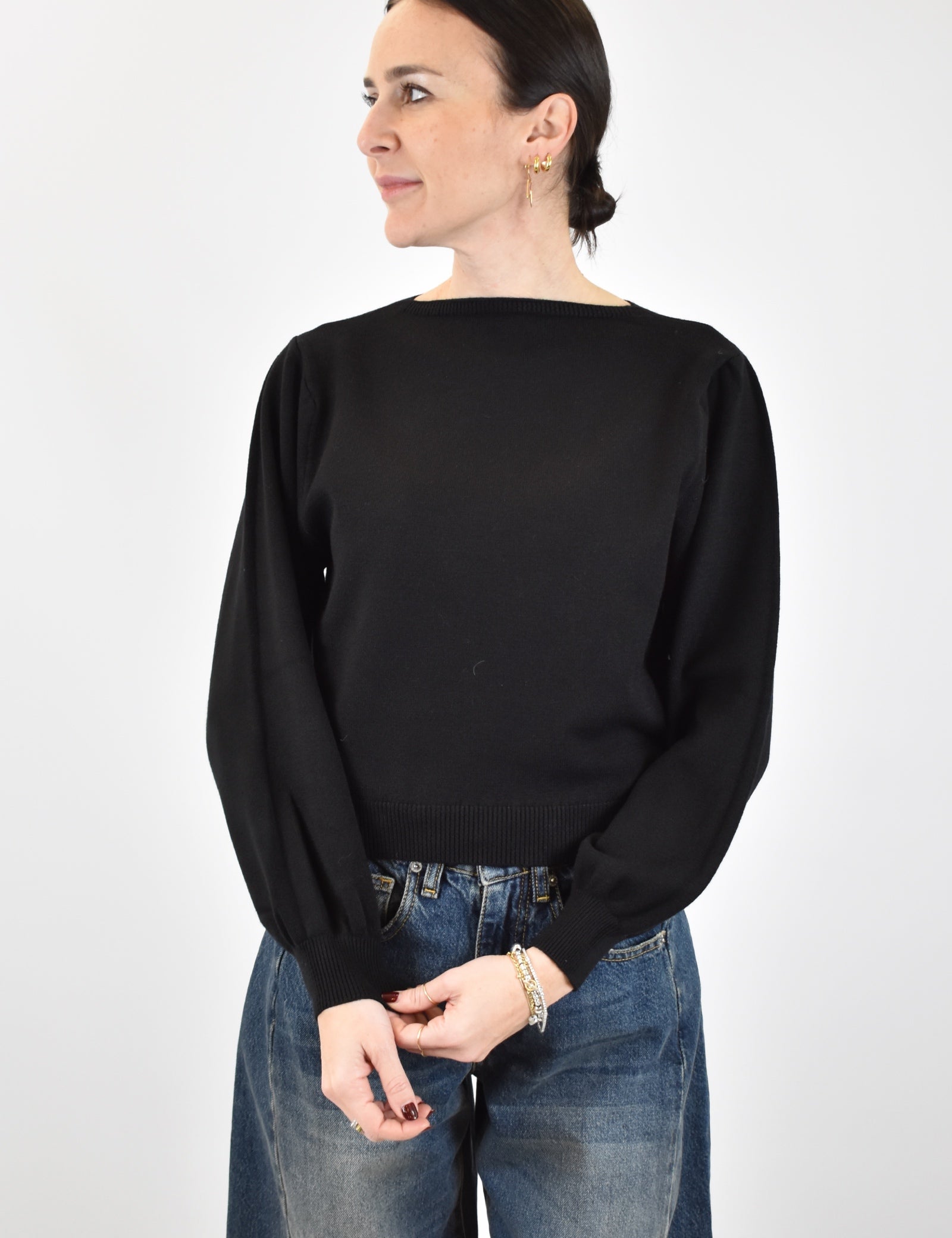 Maglia manica palloncino