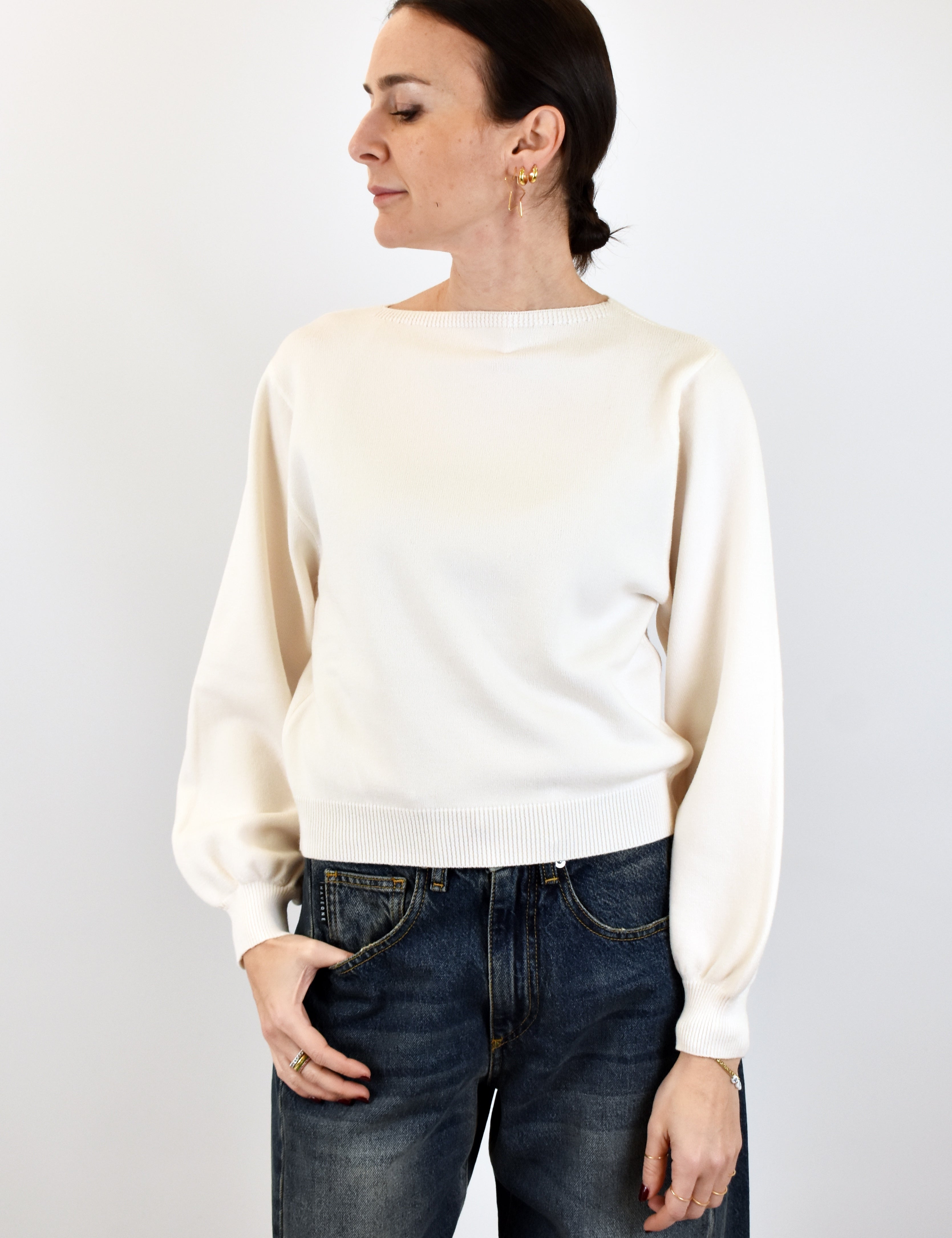 Maglia manica palloncino