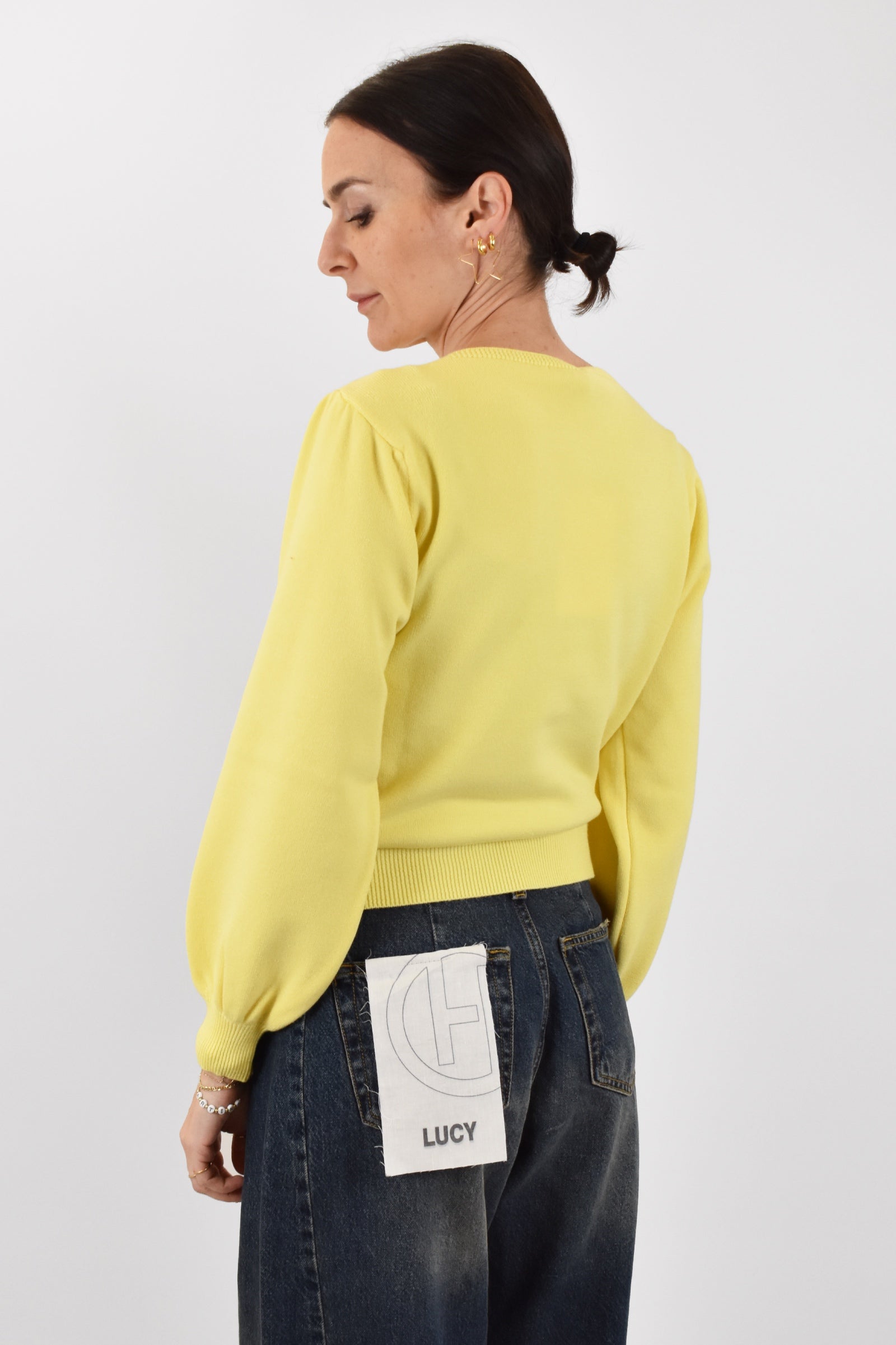 Maglia manica palloncino