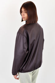 Maxi bomber ecopelle