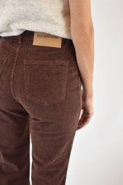 Pantalone velluto coste zampa