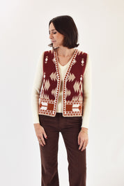 Gilet fantasia etno