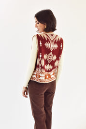 Gilet fantasia etno