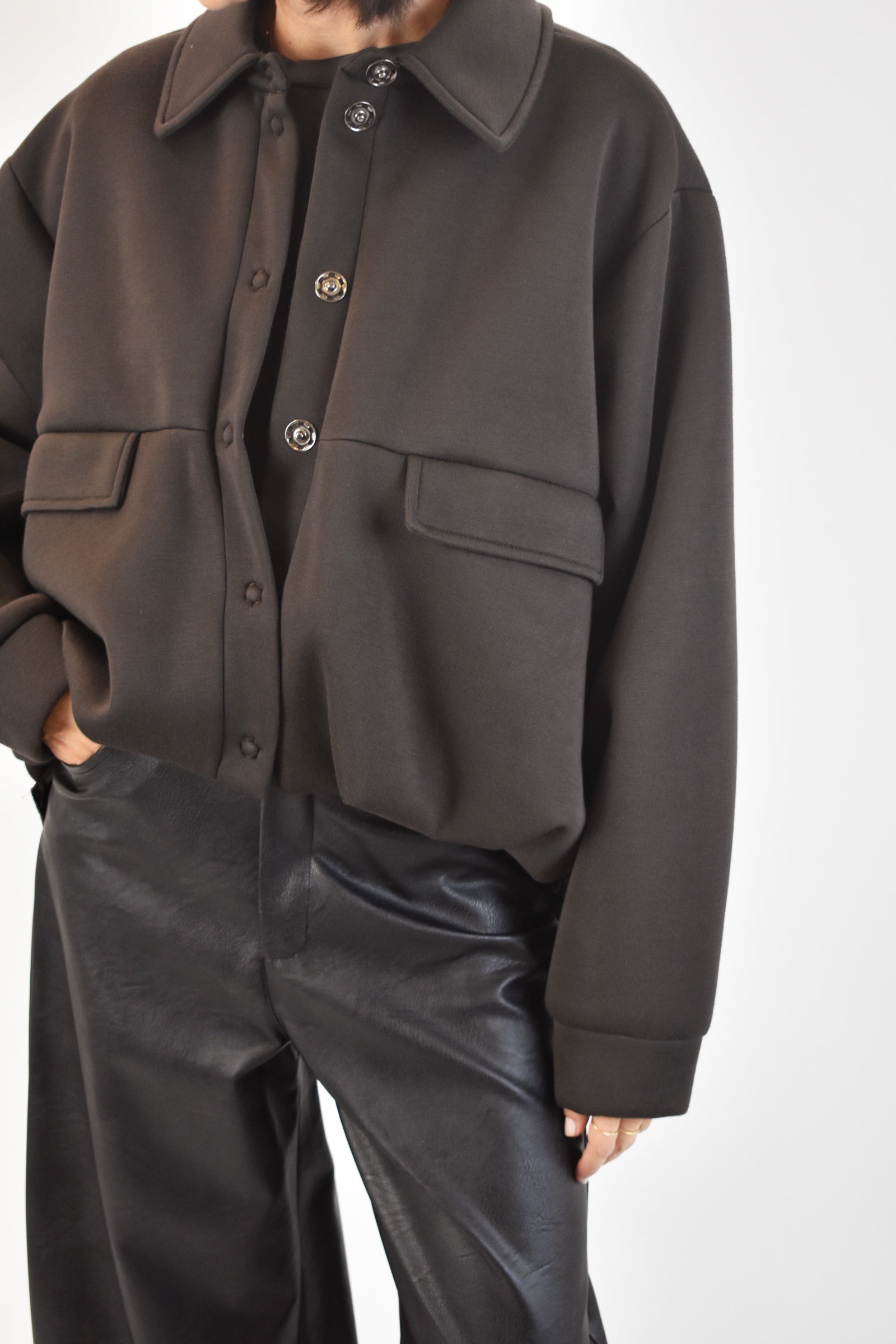 Bomber neoprene colletto