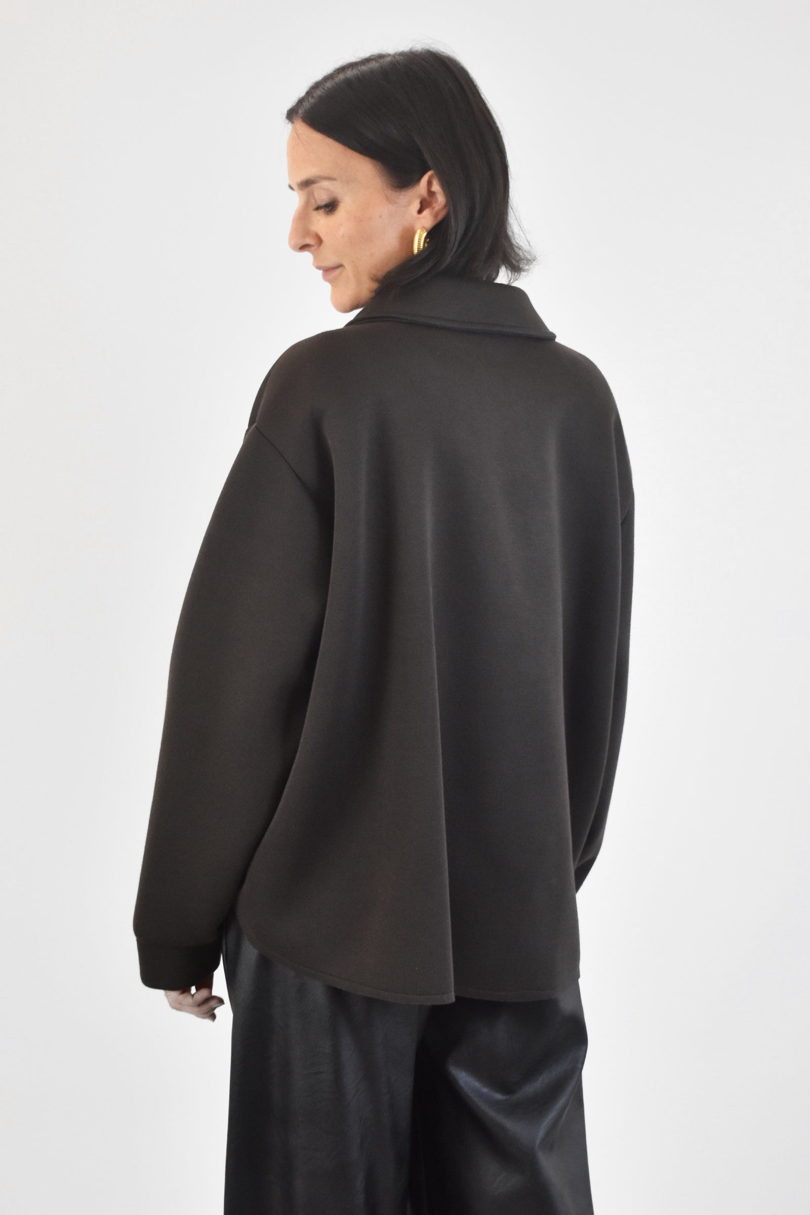Bomber neoprene colletto