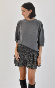 Maglia mezza manica girocollo