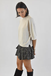 Maglia mezza manica girocollo