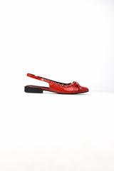 Ballerina fiocchetto slingback